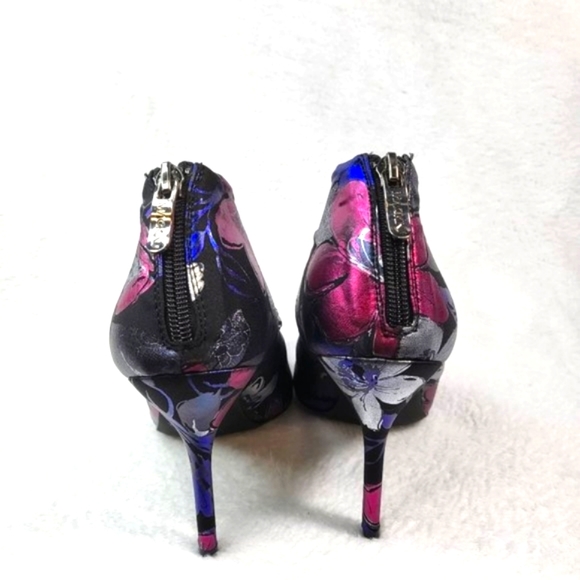 Purple Floral 4.25" Heel Bootie - Picture 10 of 10